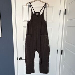 FP Movement Hot Shot Onsie in Washed Black